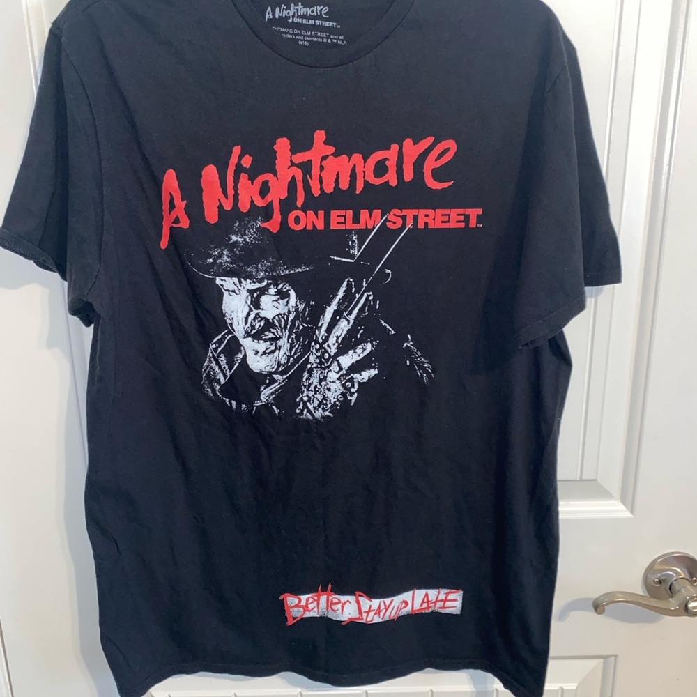 A Nightmare on Elm Street Freddy T-Shirt Size Large
